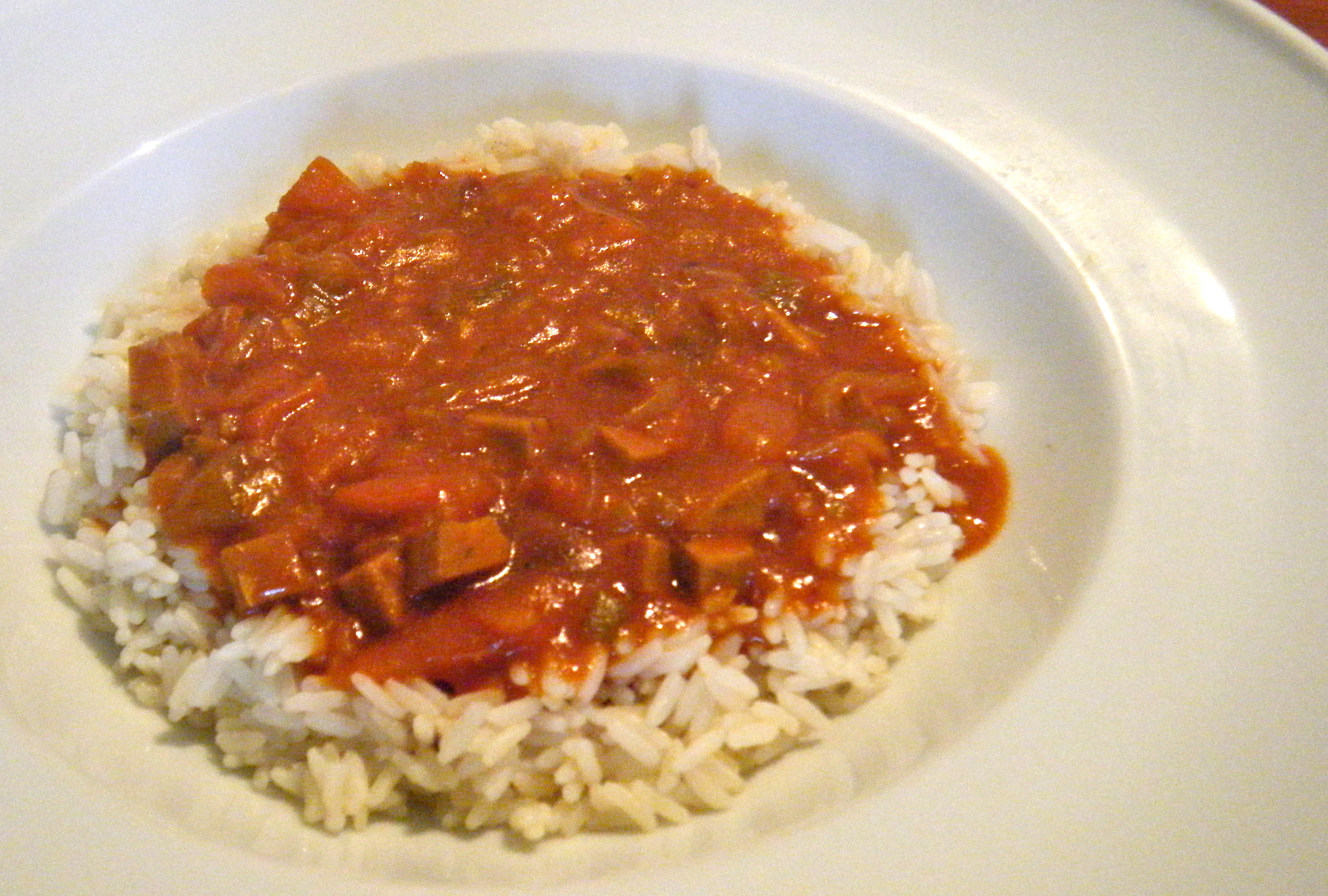 Paprika Gulasch Mit Rauchertofu Vegan Lecker